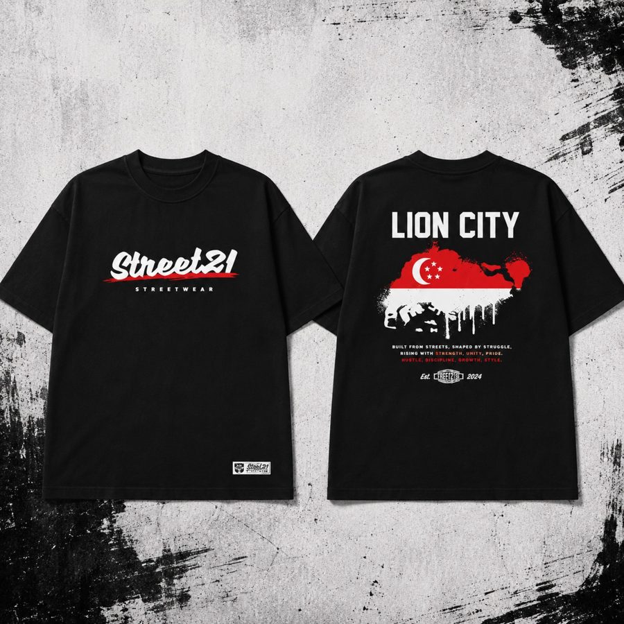 Lion City — Oversized Tee