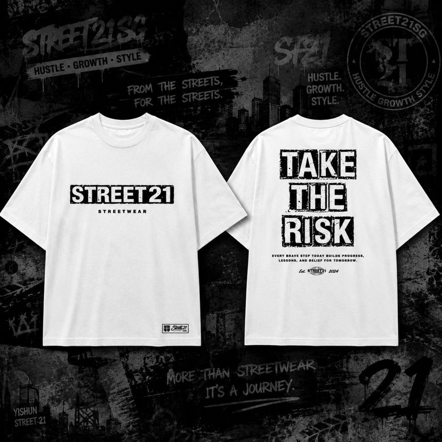 Take The Risk — Oversized Tee